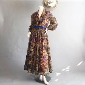 Futura Couture NY Vintage long sleeve dress